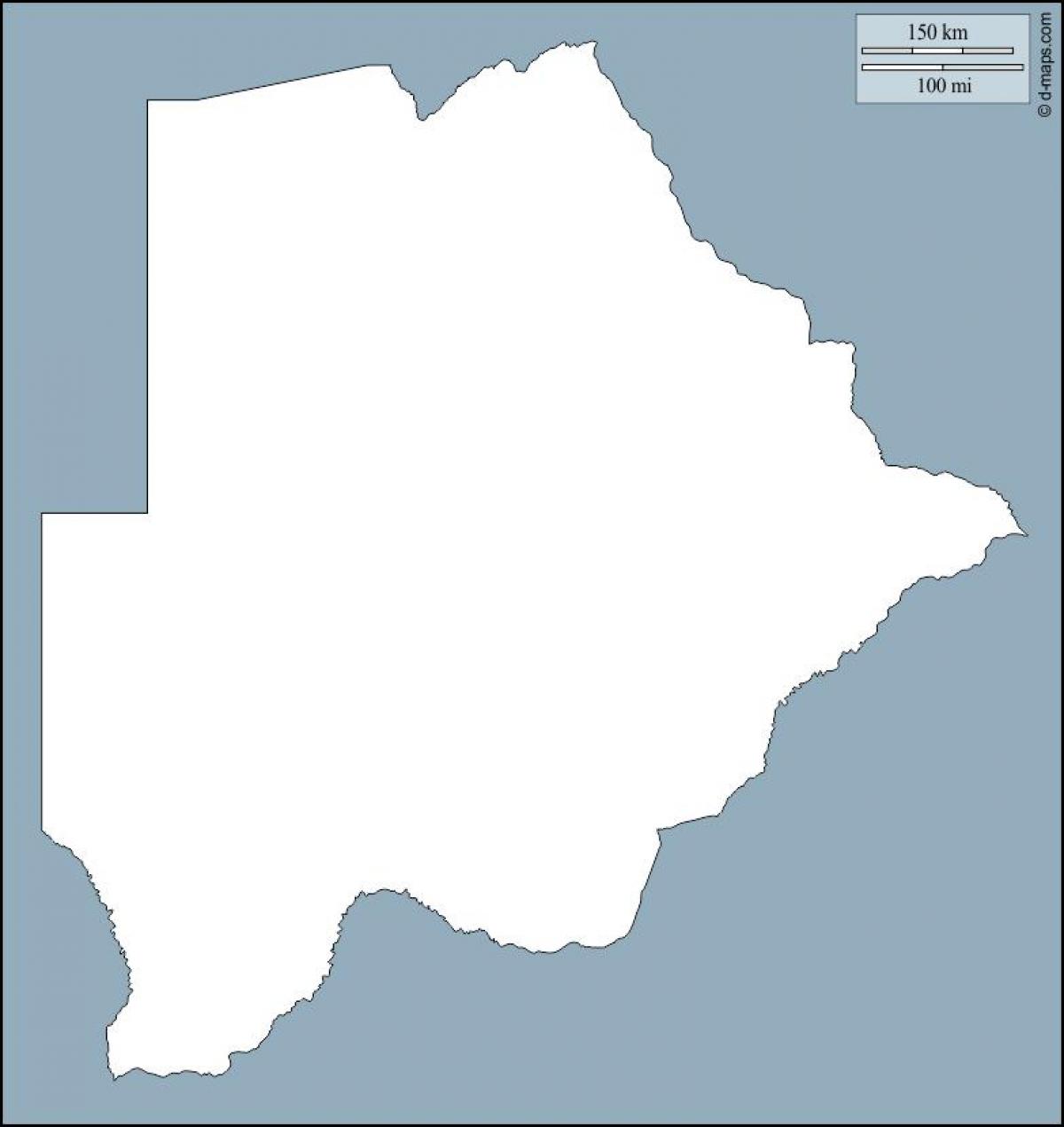 քարտեզ Բոտսվանա քարտեզի ծրագիրը